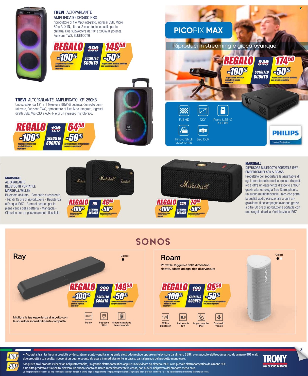 Volantino Trony - 12/4/2024 - 30/4/2024. Pagina 21