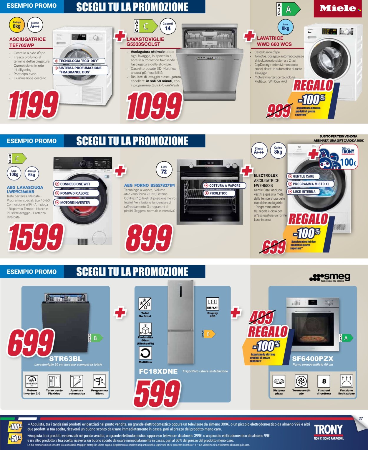 Volantino Trony - 12/4/2024 - 30/4/2024. Pagina 27