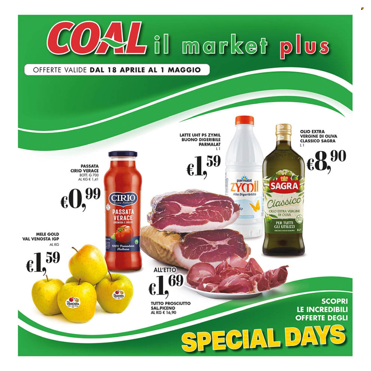 Volantino COAL - 18/4/2024 - 1/5/2024. Pagina 1
