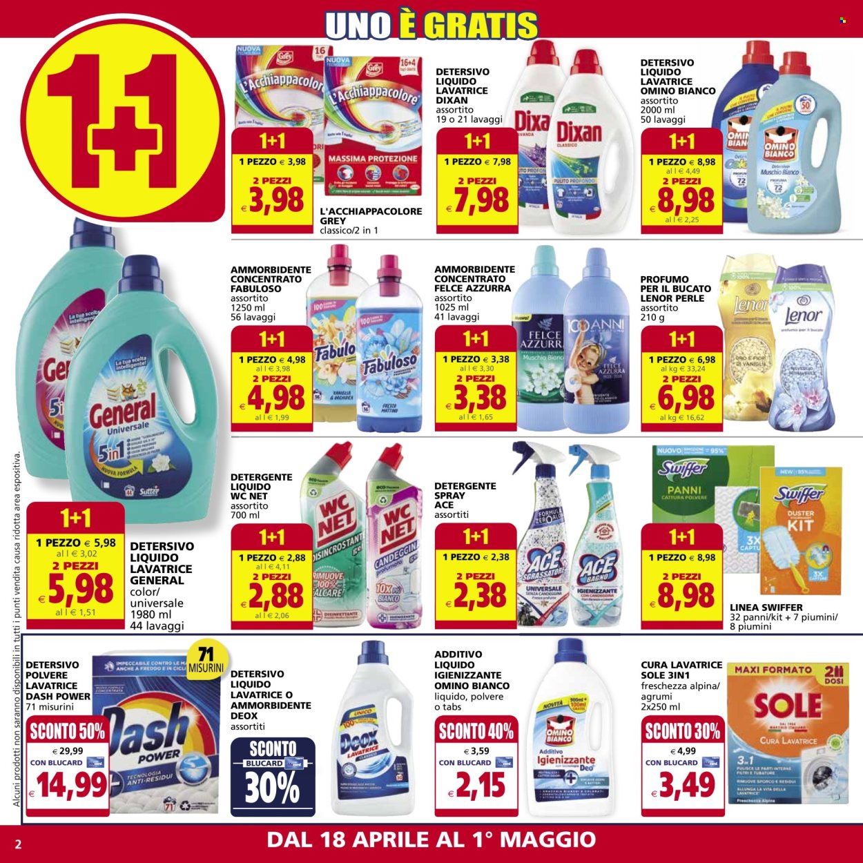Volantino Il Gigante - 18/4/2024 - 1/5/2024. Pagina 2