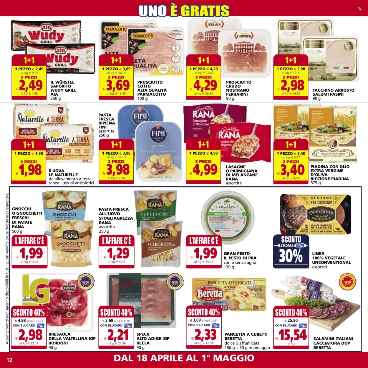 Volantino Il Gigante - 18/4/2024 - 1/5/2024. Pagina 12