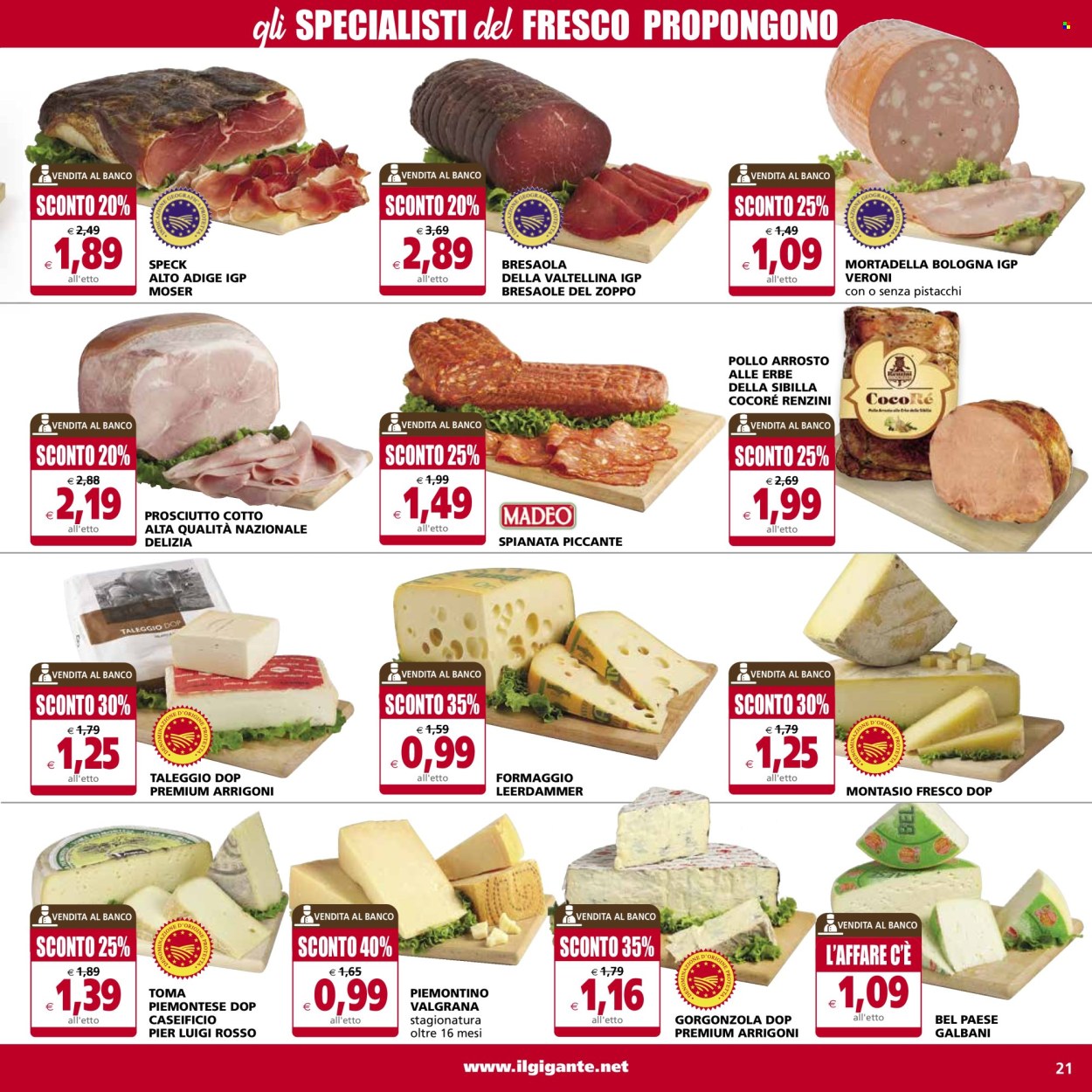 Volantino Il Gigante - 18/4/2024 - 1/5/2024. Pagina 21