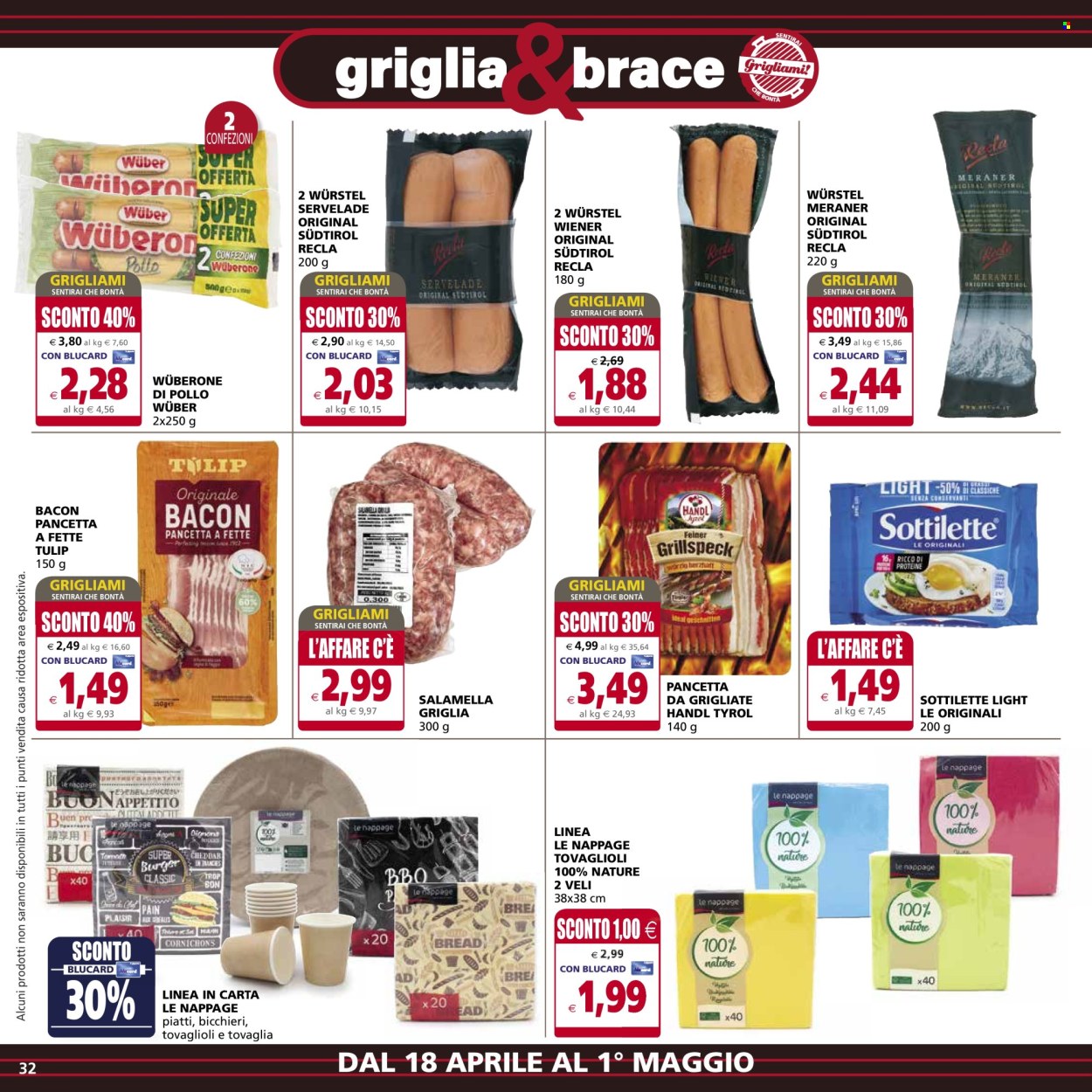 Volantino Il Gigante - 18/4/2024 - 1/5/2024. Pagina 32
