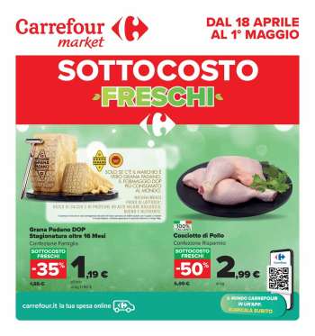 Volantino Carrefour - 18/4/2024 - 1/5/2024.
