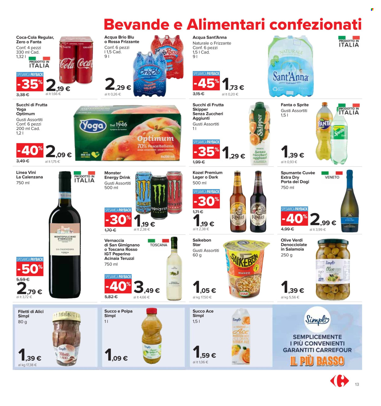 Leták Carrefour - 18.4.2024 - 1.5.2024. Strana 13