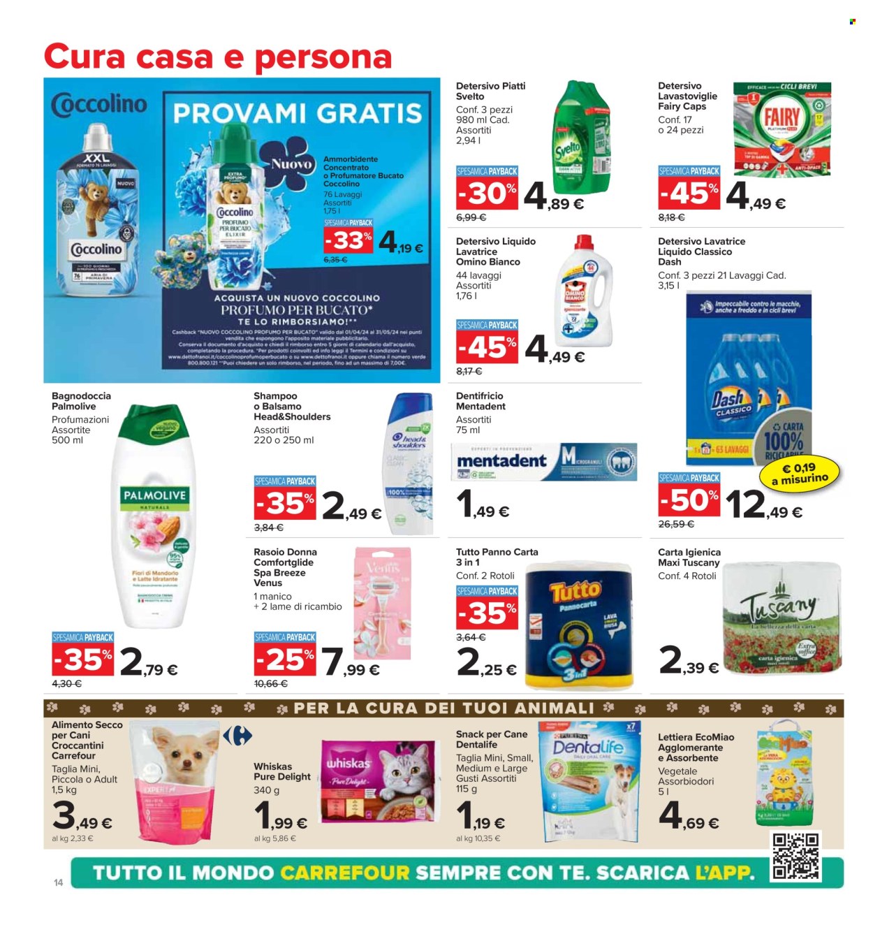Leták Carrefour - 18.4.2024 - 1.5.2024. Strana 14