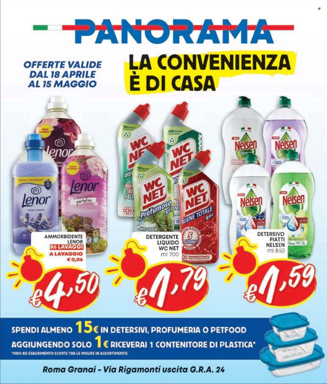 Volantino Panorama - 18/4/2024 - 15/5/2024. Pagina 1
