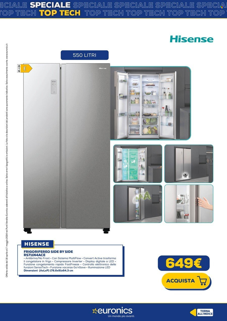 Volantino Euronics - 18/4/2024 - 1/5/2024. Pagina 32