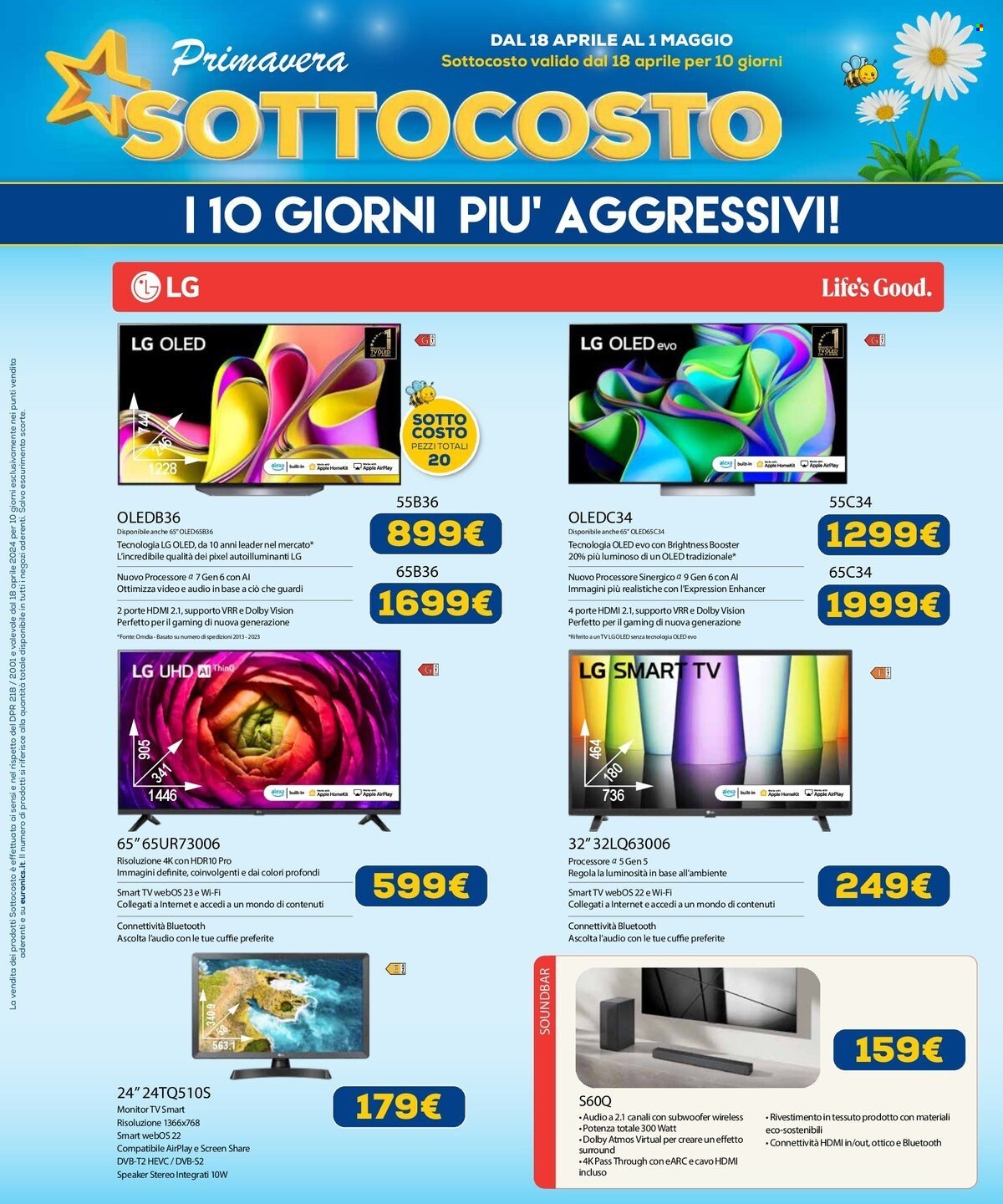 Volantino Euronics - 18/4/2024 - 1/5/2024. Pagina 12