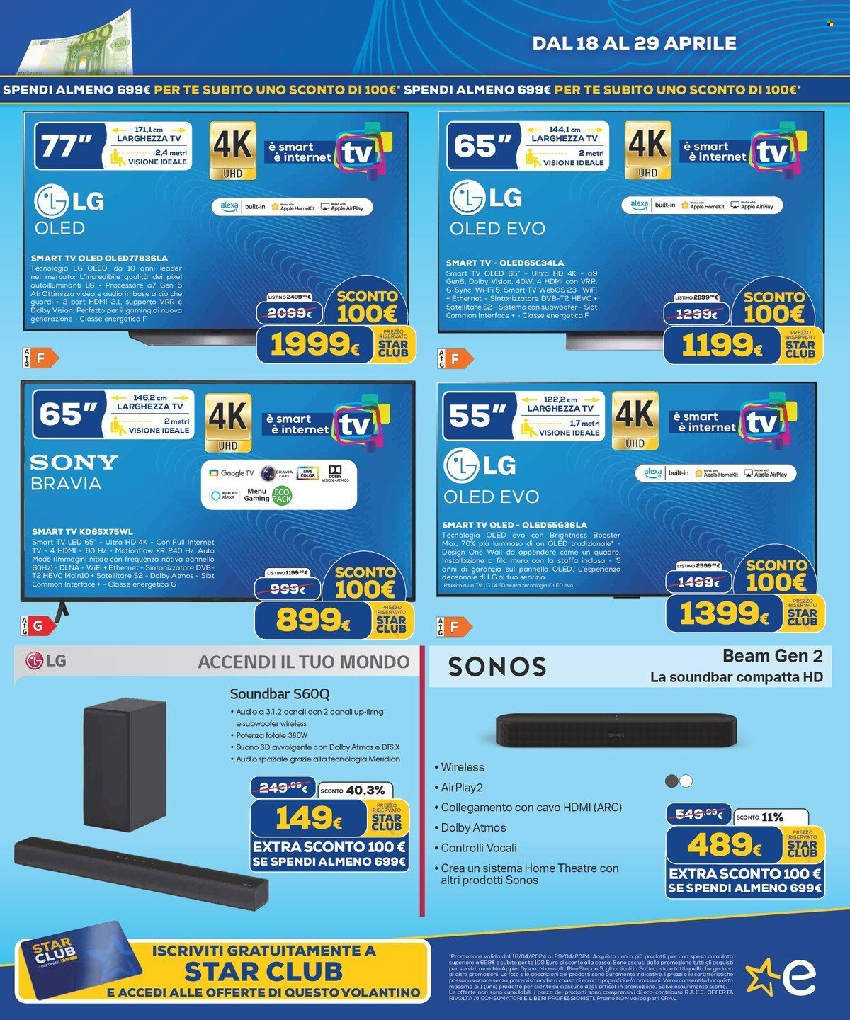 Volantino Euronics - 18/4/2024 - 29/4/2024. Pagina 3