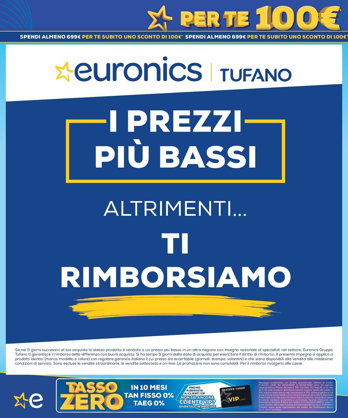 Volantino Euronics - 18/4/2024 - 29/4/2024. Pagina 8