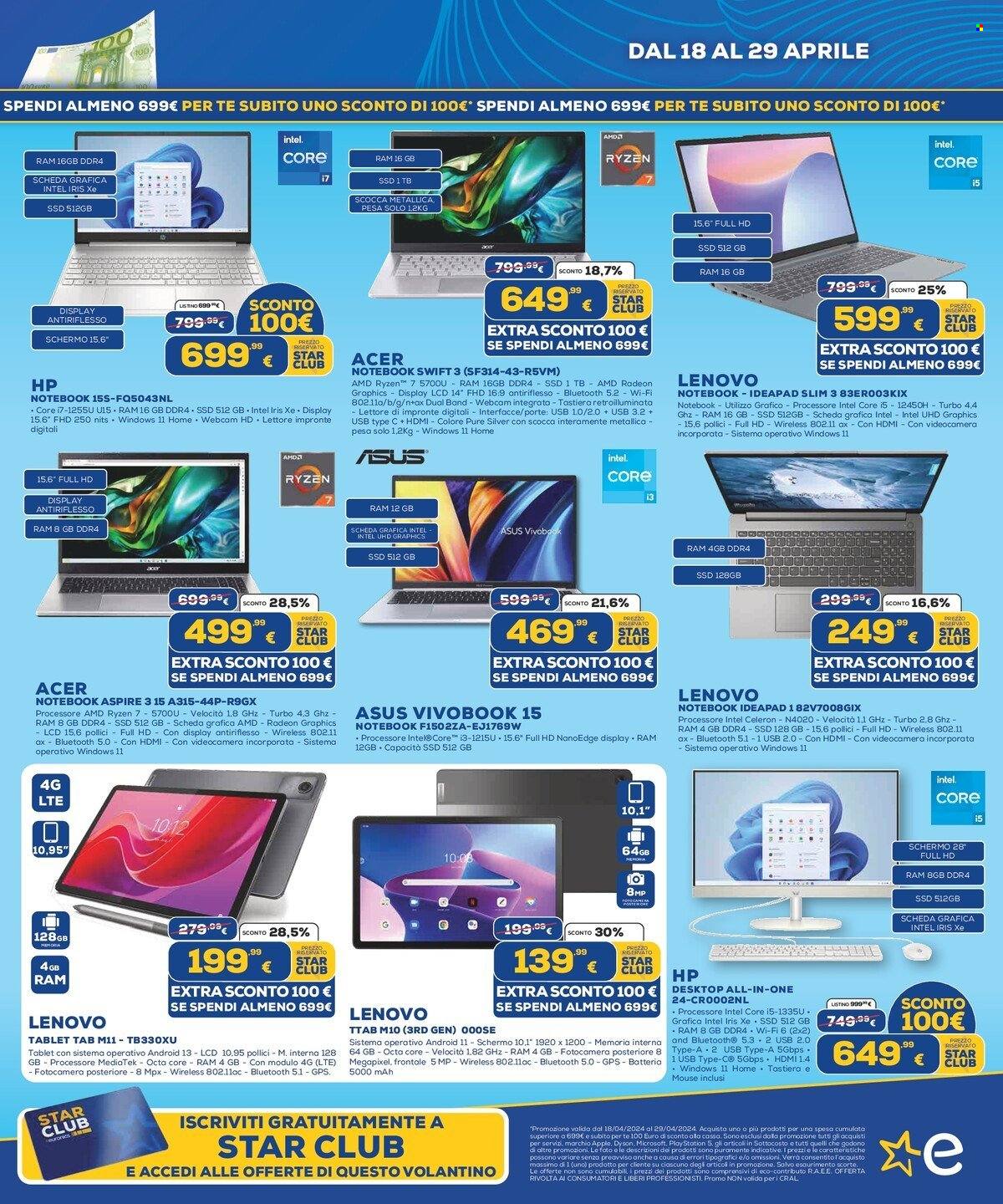 Volantino Euronics - 18/4/2024 - 29/4/2024. Pagina 13