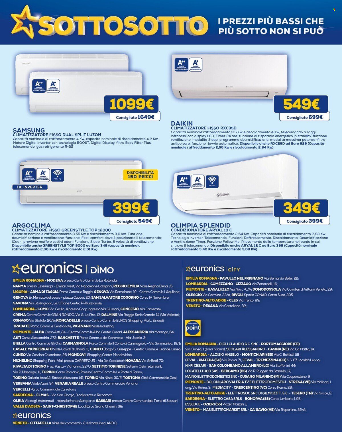 Volantino Euronics - 18/4/2024 - 8/5/2024. Pagina 22