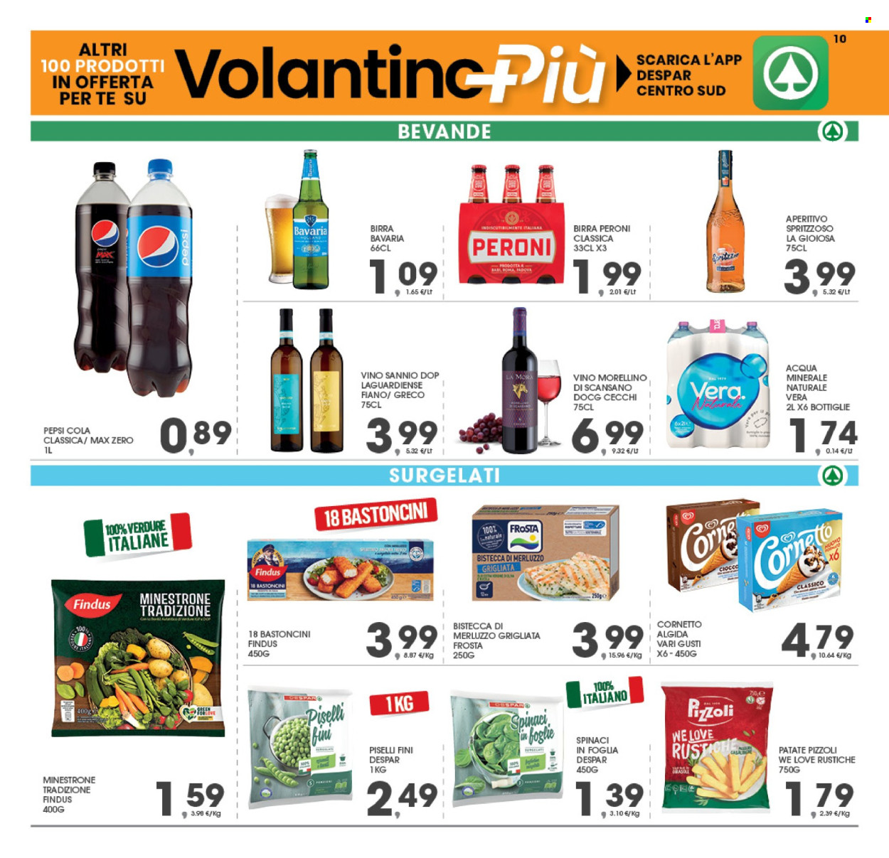 Volantino Eurospar - 18/4/2024 - 28/4/2024. Pagina 10