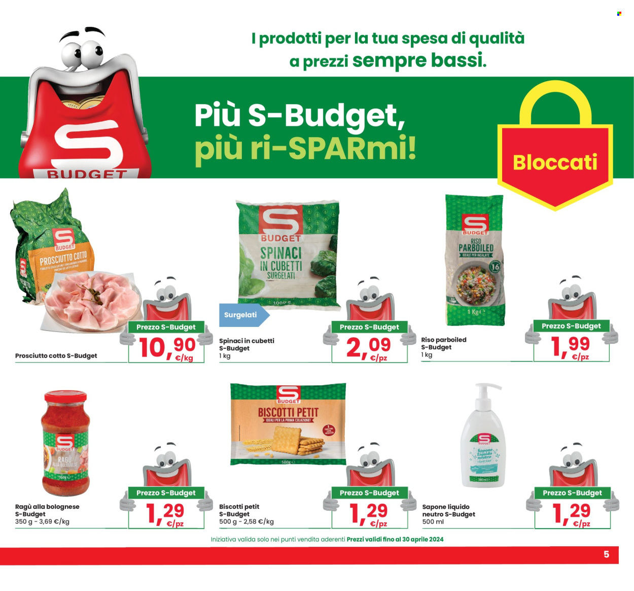 Volantino Eurospar - 18/4/2024 - 1/5/2024. Pagina 5