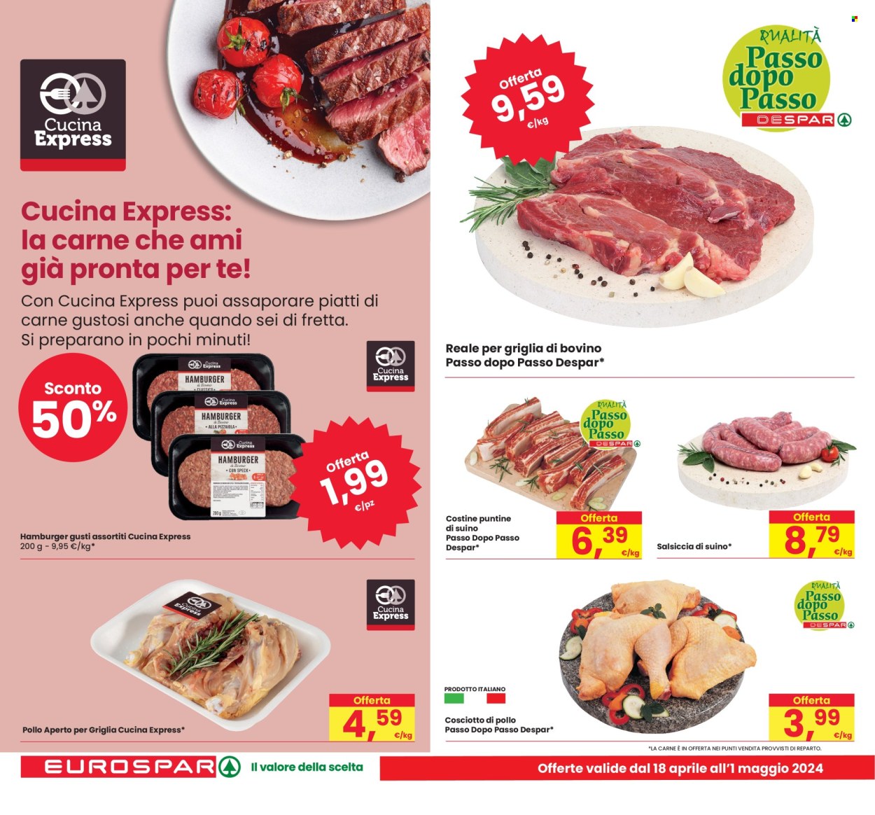 Volantino Eurospar - 18/4/2024 - 1/5/2024. Pagina 6