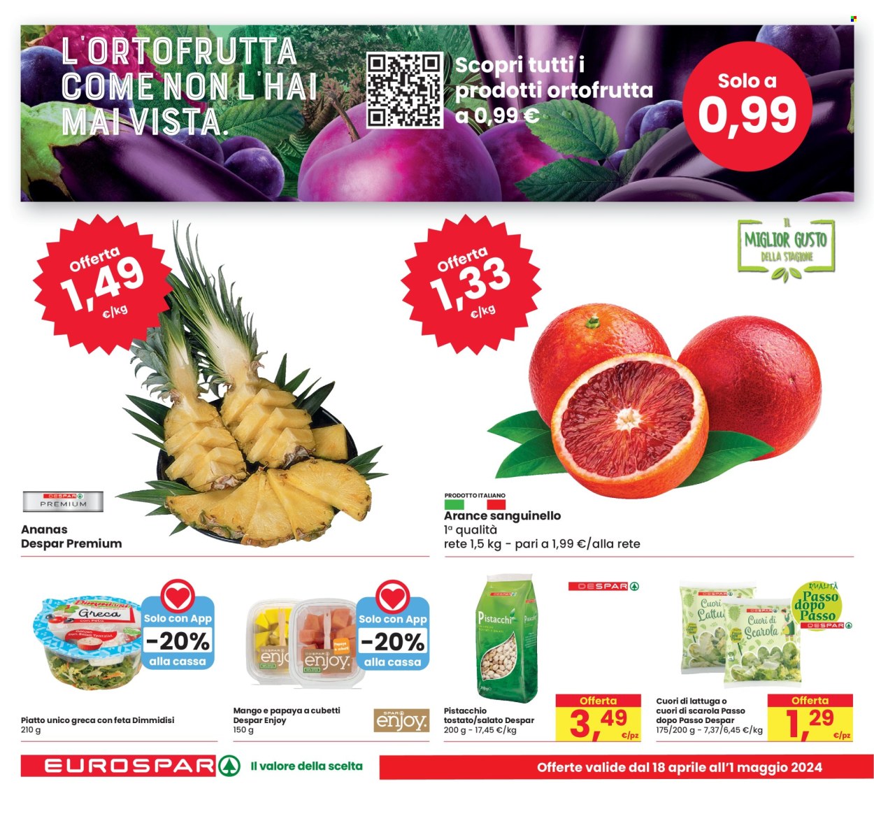 Volantino Eurospar - 18/4/2024 - 1/5/2024. Pagina 8