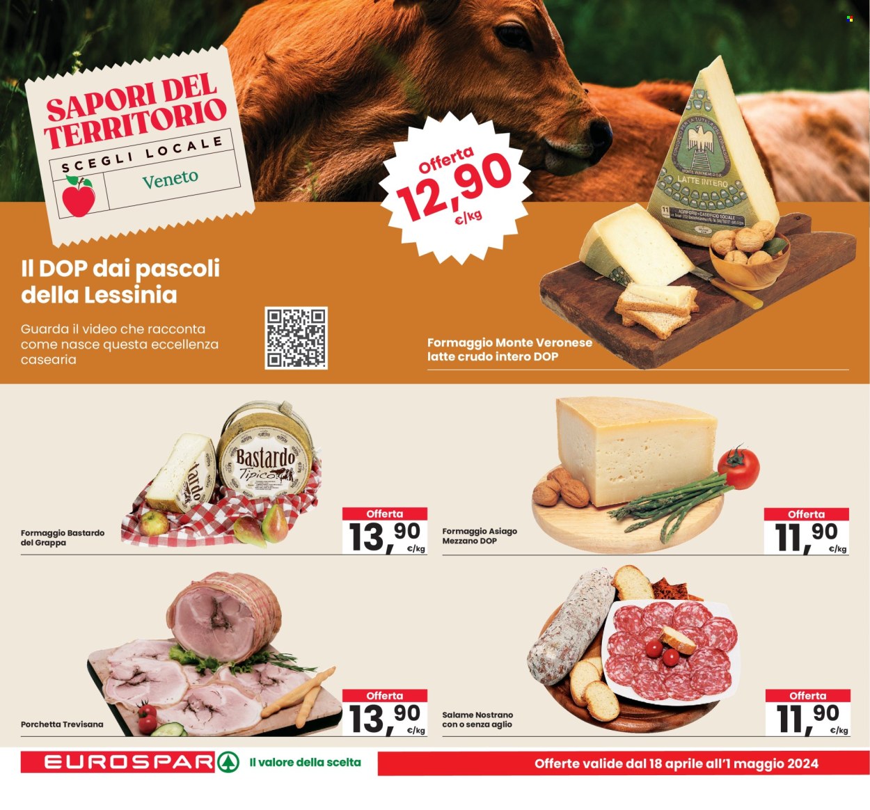 Volantino Eurospar - 18/4/2024 - 1/5/2024. Pagina 12