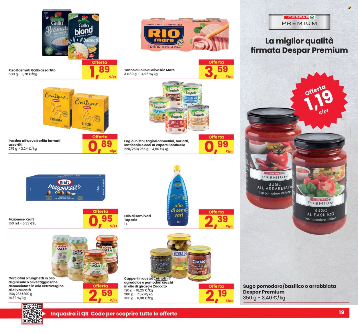 Volantino Eurospar - 18/4/2024 - 1/5/2024. Pagina 19