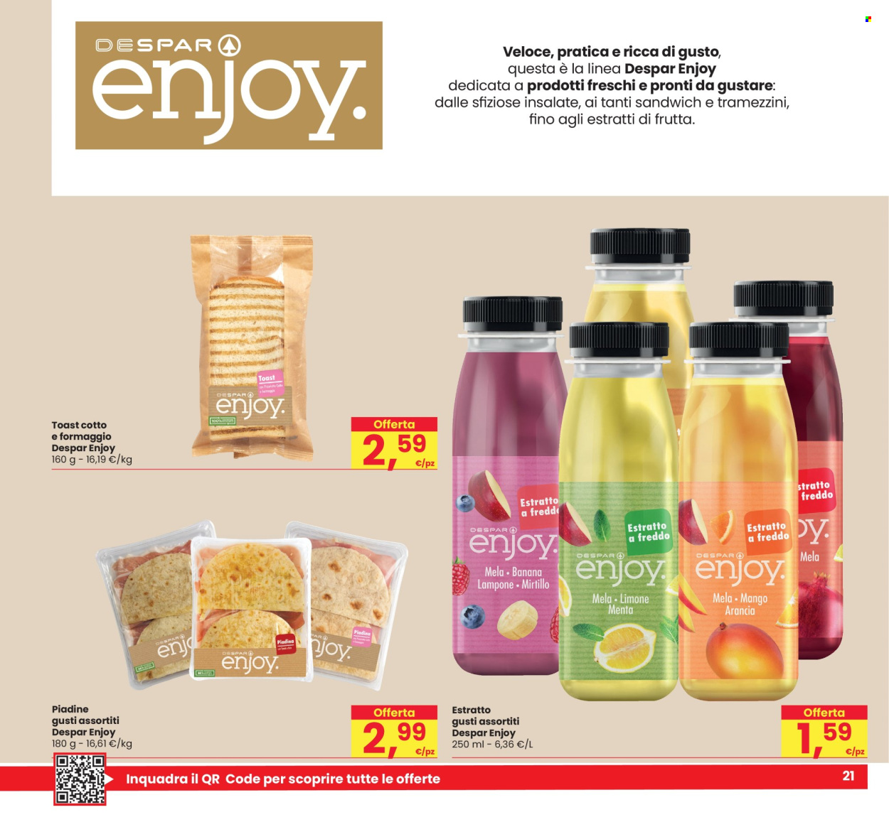 Volantino Eurospar - 18/4/2024 - 1/5/2024. Pagina 21