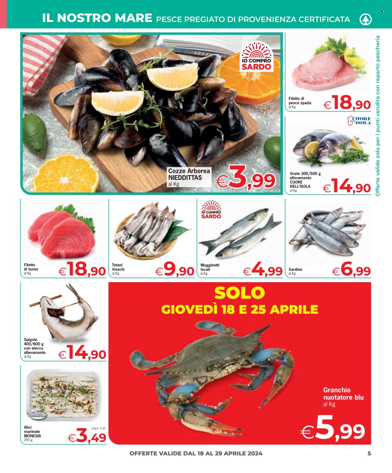 Volantino Despar - 18/4/2024 - 29/4/2024. Pagina 5