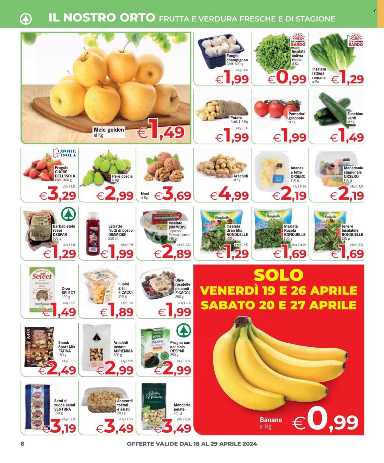 Volantino Despar - 18/4/2024 - 29/4/2024. Pagina 6