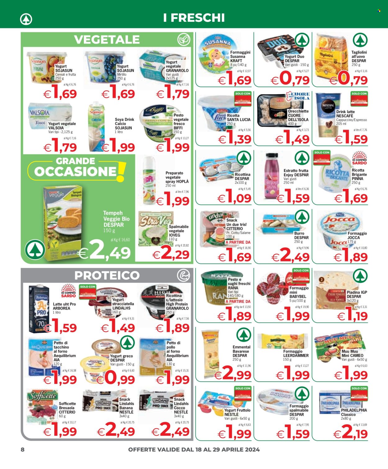 Volantino Despar - 18/4/2024 - 29/4/2024. Pagina 8