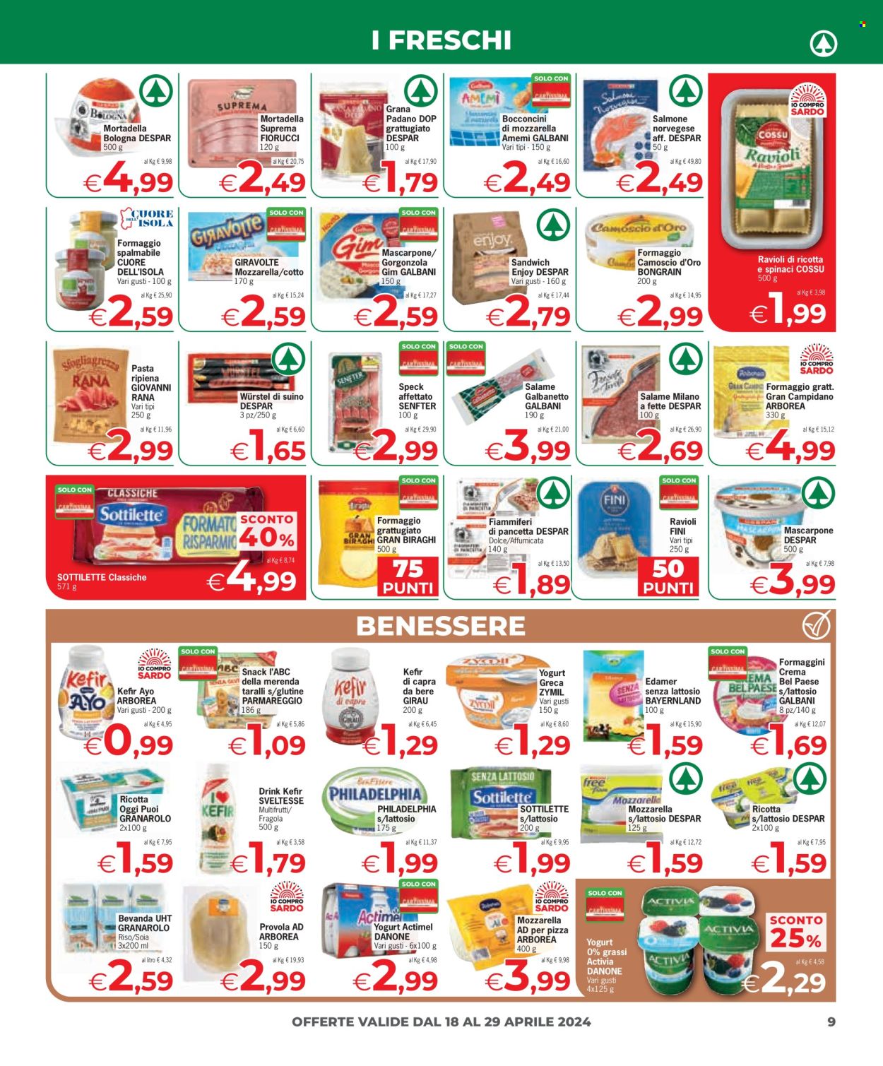 Volantino Despar - 18/4/2024 - 29/4/2024. Pagina 9