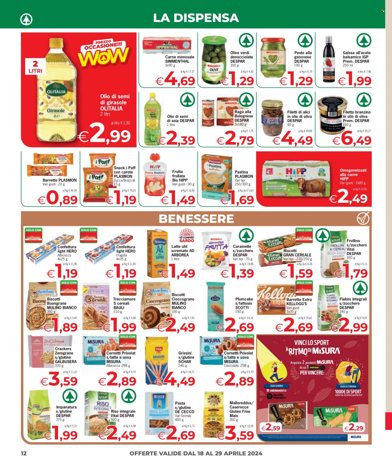 Volantino Despar - 18/4/2024 - 29/4/2024. Pagina 12