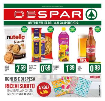 Volantino Despar - 18/4/2024 - 28/4/2024.