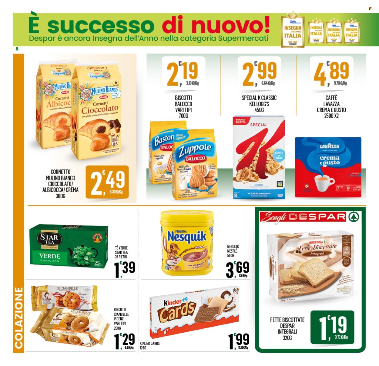 Volantino Despar - 18/4/2024 - 28/4/2024. Pagina 8