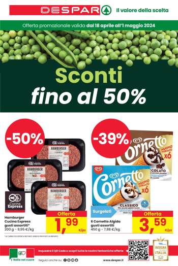 Volantino Despar - 18/4/2024 - 1/5/2024.