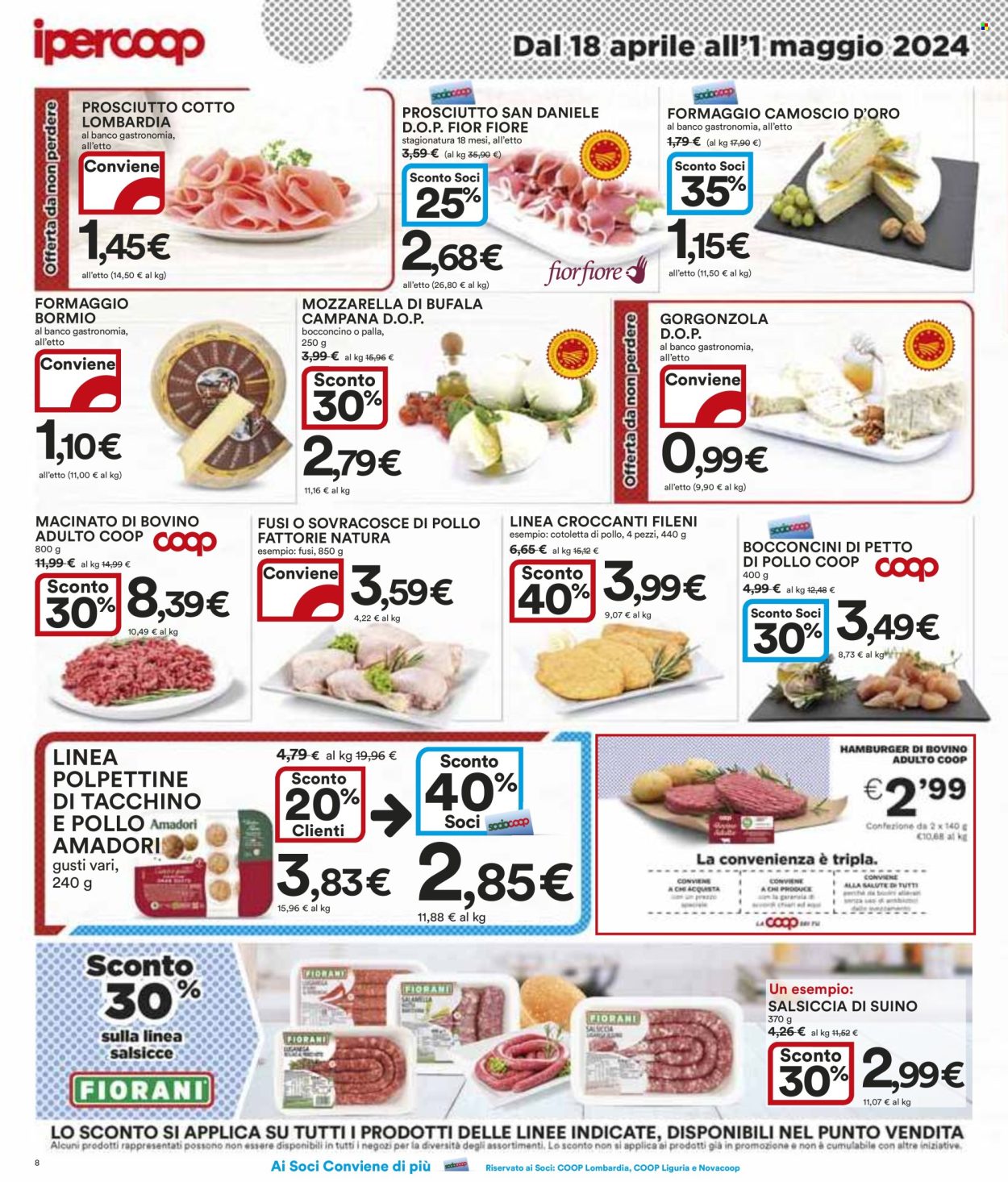 Volantino Coop - 18/4/2024 - 1/5/2024. Pagina 8