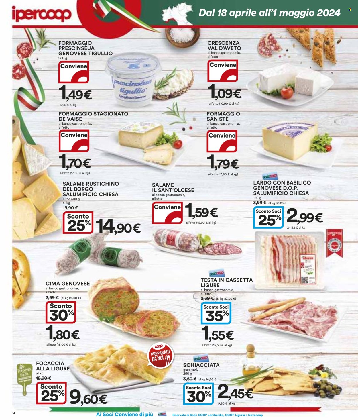 Volantino Coop - 18/4/2024 - 1/5/2024. Pagina 14