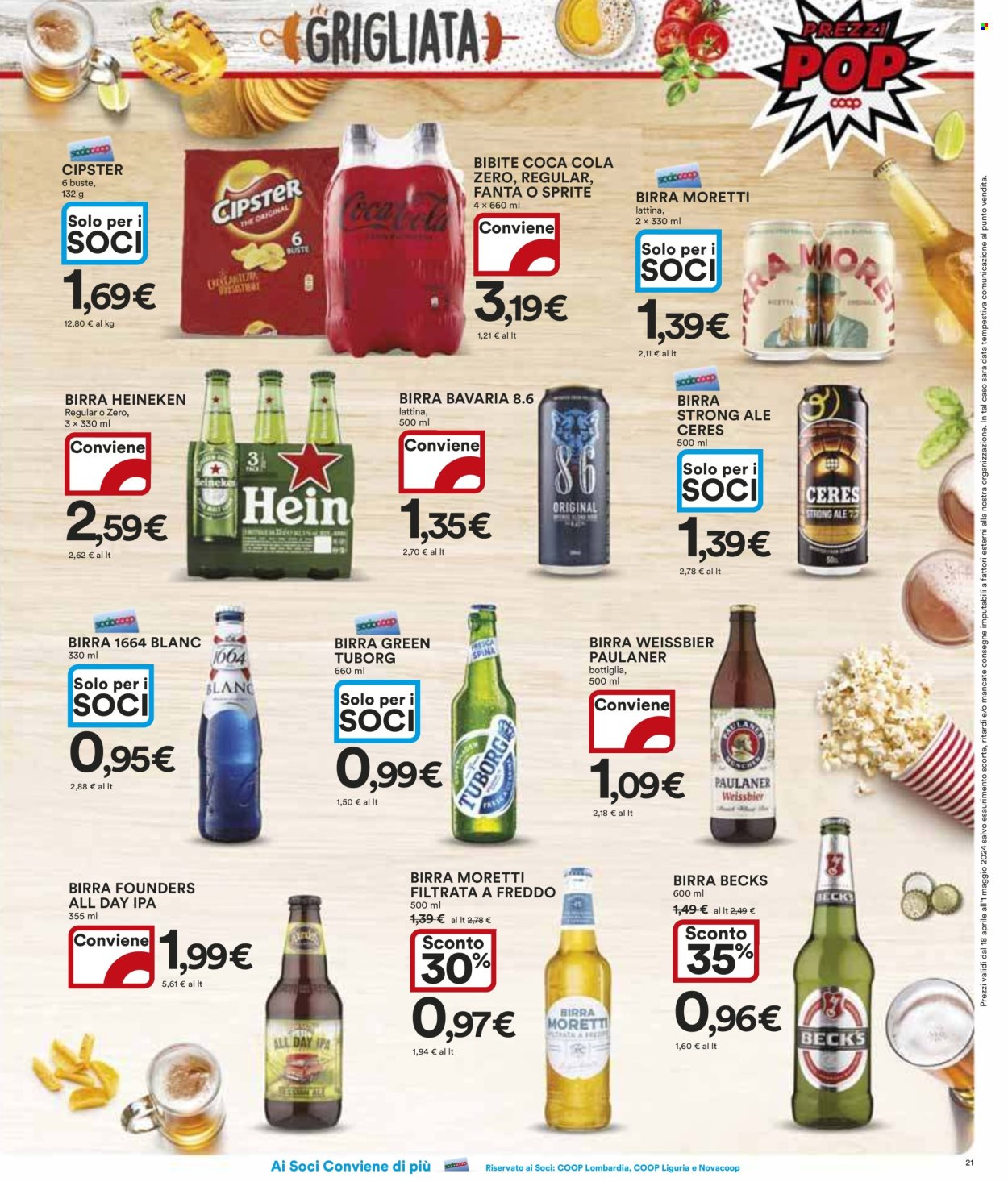 Volantino Coop - 18/4/2024 - 1/5/2024. Pagina 21