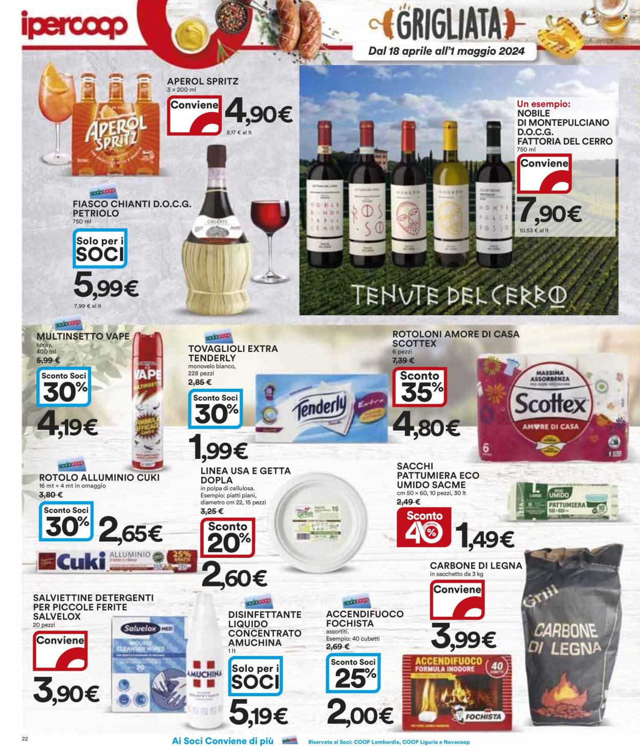 Volantino Coop - 18/4/2024 - 1/5/2024. Pagina 22