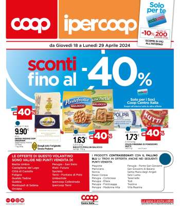 Volantino Coop - 18/4/2024 - 29/4/2024.