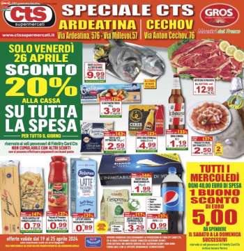 thumbnail - Volantino CTS supermercati