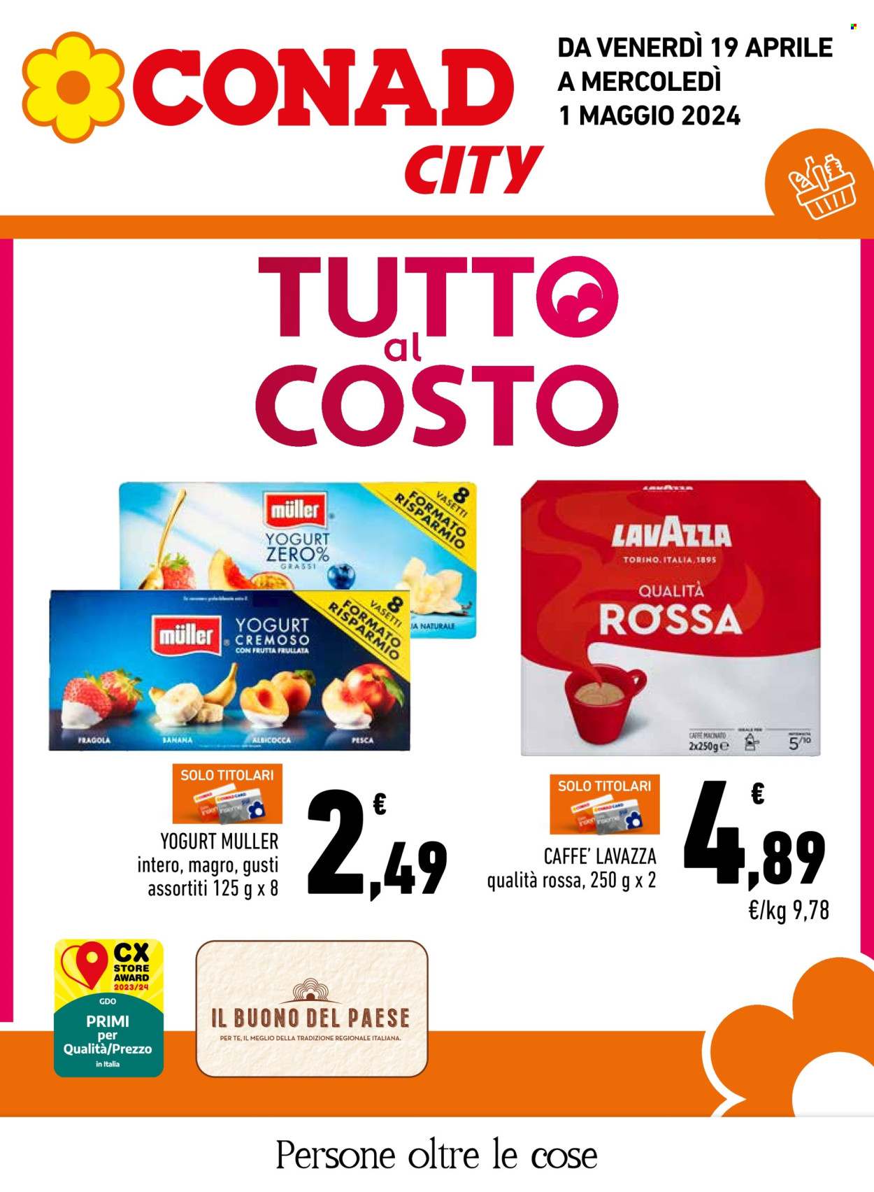 Volantino Conad City - 19/4/2024 - 1/5/2024. Pagina 1