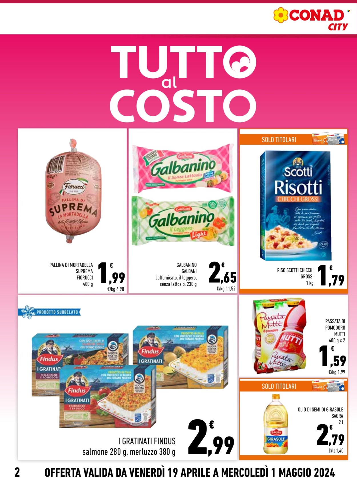 Volantino Conad City - 19/4/2024 - 1/5/2024. Pagina 2