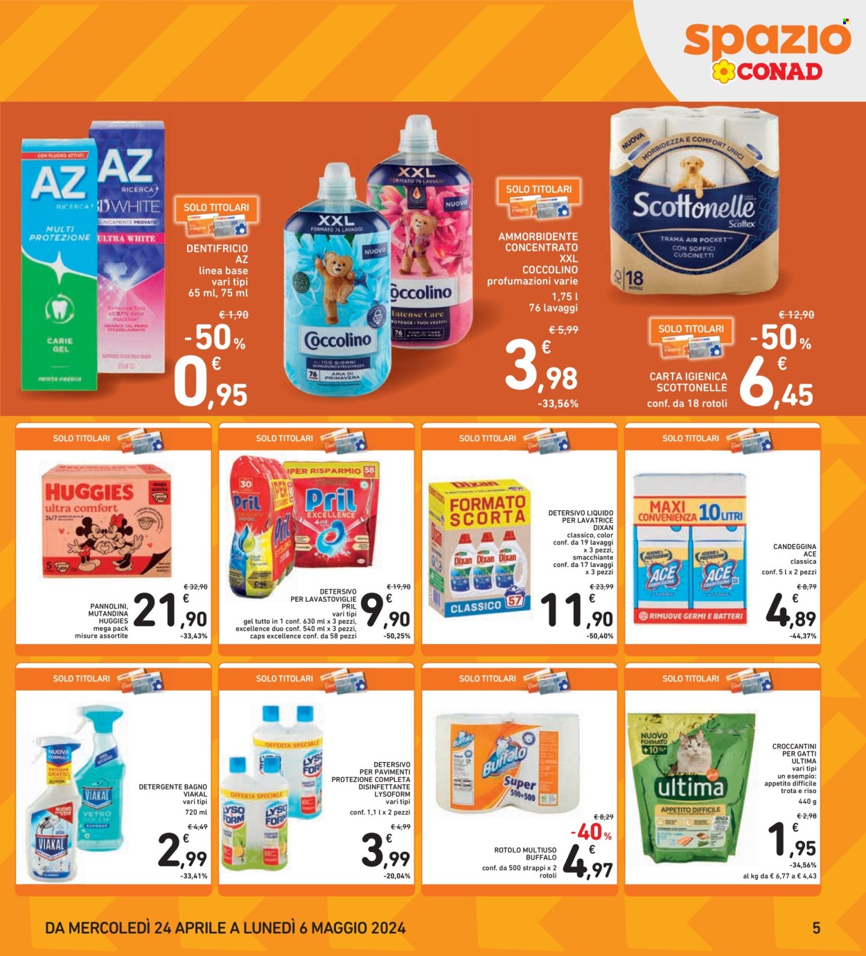 Volantino Spazio Conad - 24/4/2024 - 6/5/2024. Pagina 5