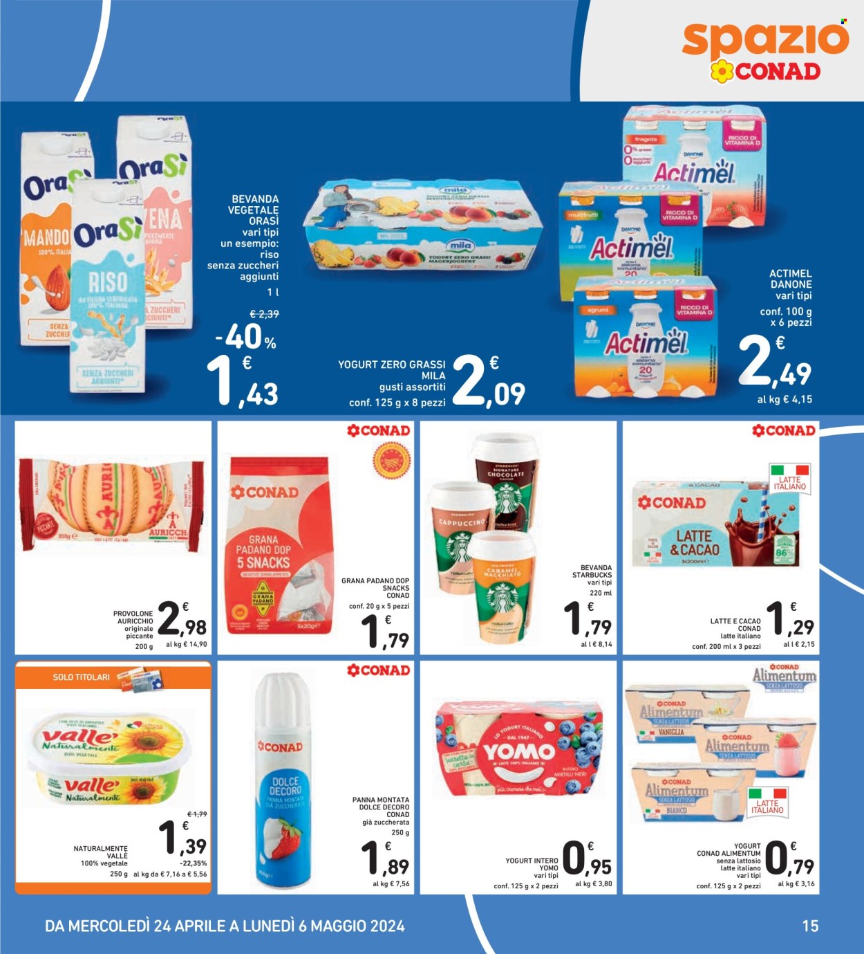 Volantino Spazio Conad - 24/4/2024 - 6/5/2024. Pagina 15