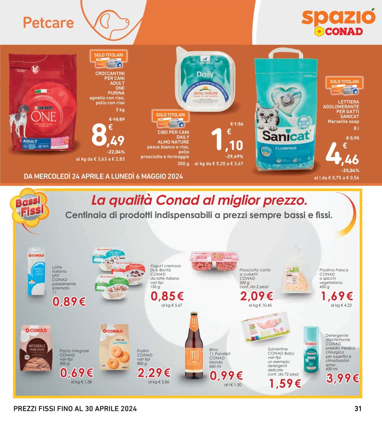 Volantino Spazio Conad - 24/4/2024 - 6/5/2024. Pagina 31