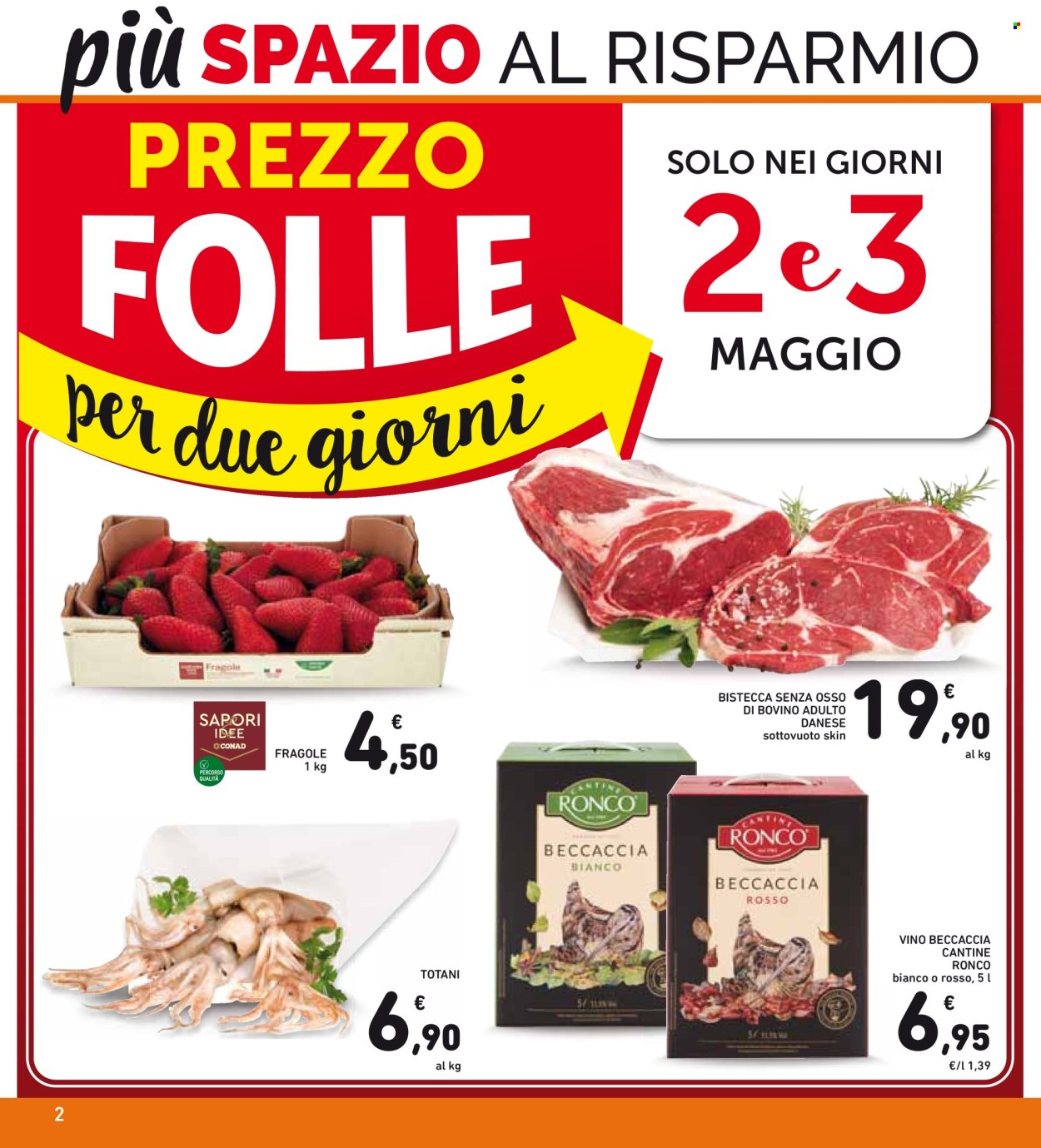 Volantino Spazio Conad - 30/4/2024 - 6/5/2024. Pagina 2