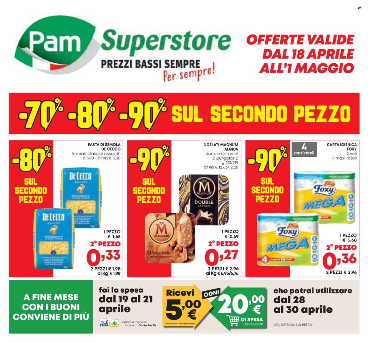 Volantino Pam Panorama - 18/4/2024 - 1/5/2024. Pagina 1