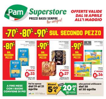 Volantino Pam Panorama - 18/4/2024 - 1/5/2024.