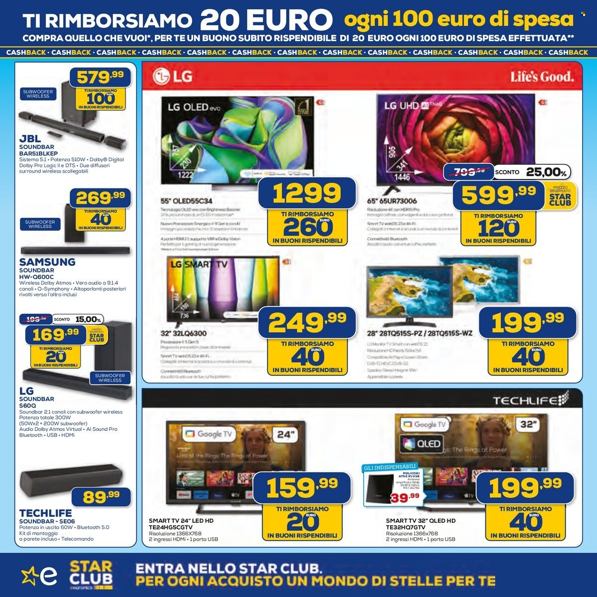 Volantino Euronics - 18/4/2024 - 1/5/2024. Pagina 2