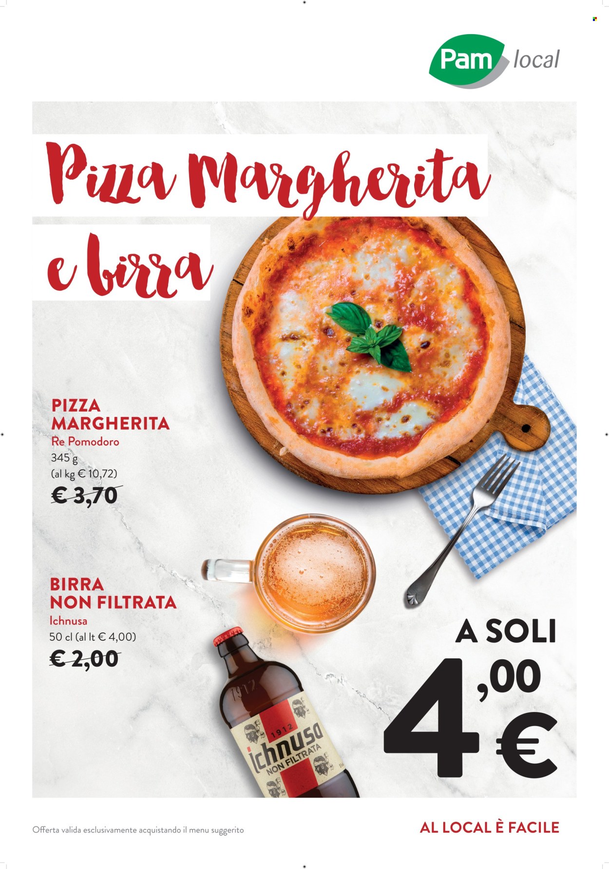 Volantino Pam local. Pagina 1