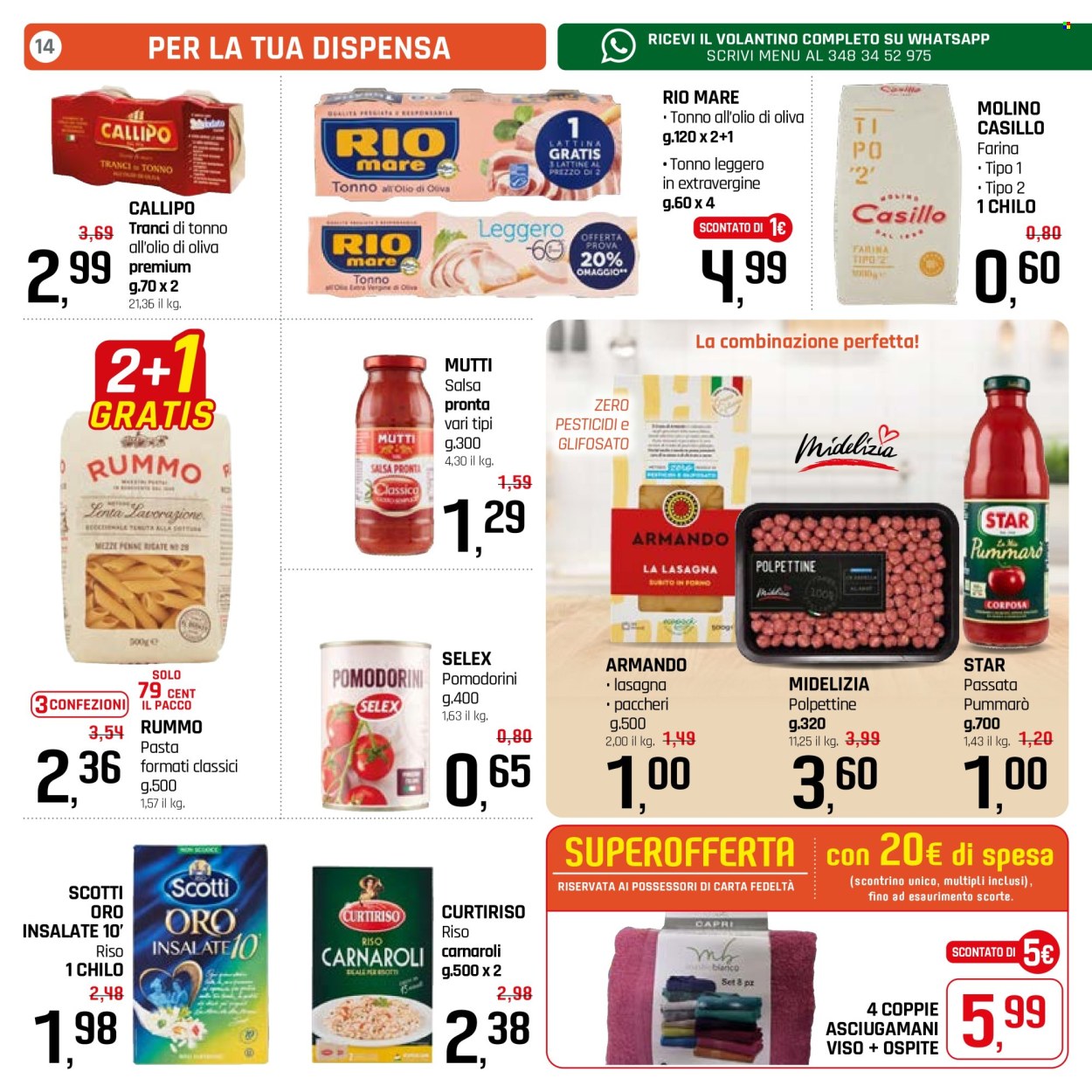 Volantino Famila - 23/4/2024 - 28/4/2024. Pagina 14