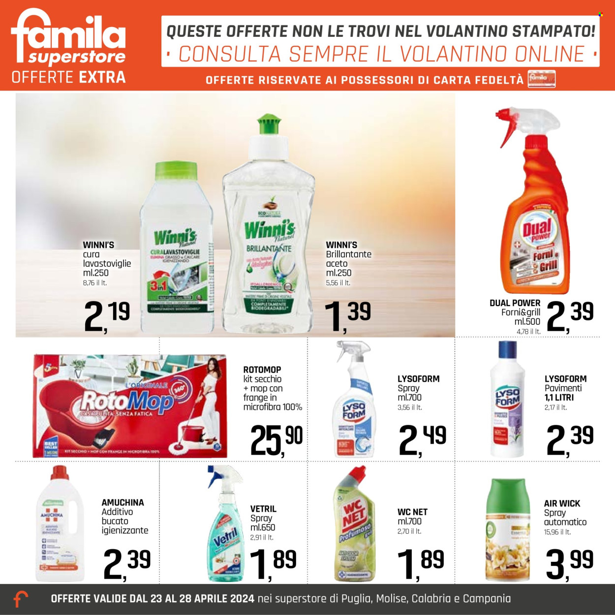 Volantino Famila - 23/4/2024 - 28/4/2024. Pagina 26